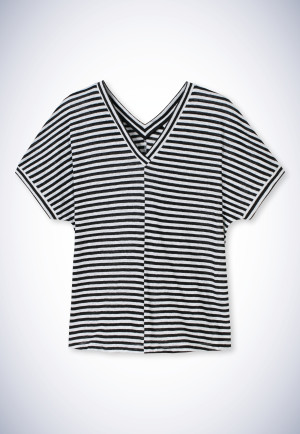 Shirt kurzarm schwarz - Revival Lisa