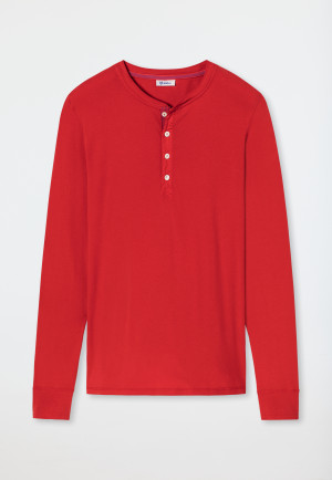 long-sleeved shirt red - Revival Karl-Heinz