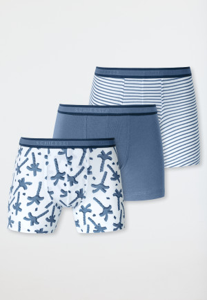 Lot de 3 shorts Organic Cotton multicolore - 95/5