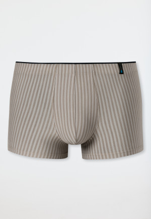 Shorts brown-grey striped - Long Life Soft