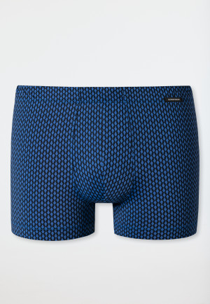Shorts grafisch gemustert aqua/dunkelblau - Fashion Daywear