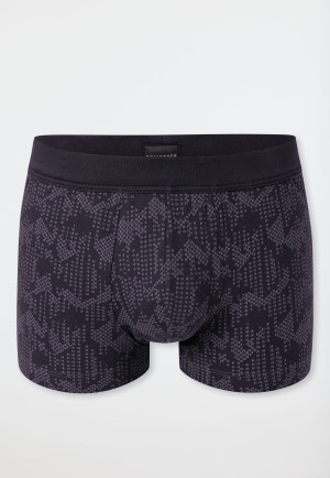Shorts Interlock charbon imprimé - Fine Interlock