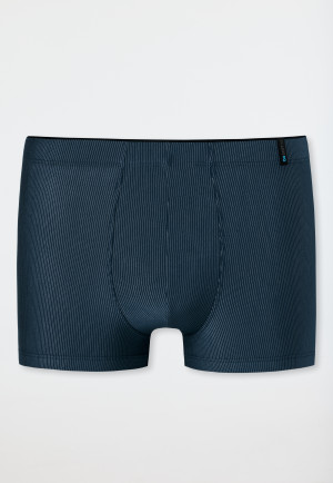 Shorts Modal gestreift dunkelblau/weiß - Long Life Soft