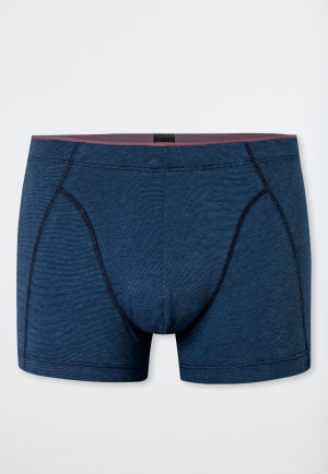 Shorts Organic Cotton gemustert blau - 95/5