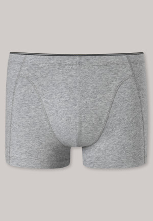 Shorts Organic Cotton grau-meliert – 95/5