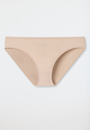 Culotte microfibre dentelle, sable - Invisible Lace