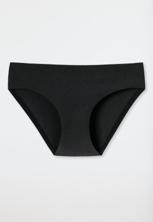 Slip noir sans coutures - Invisible Cotton