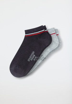 Sneakersocken Stay Fresh 2er-Pack grau - Fashion
