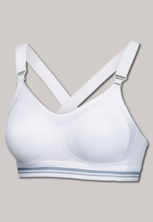 Reggiseno sportivo Aktiv High Impact bianco - reggiseno sportivo