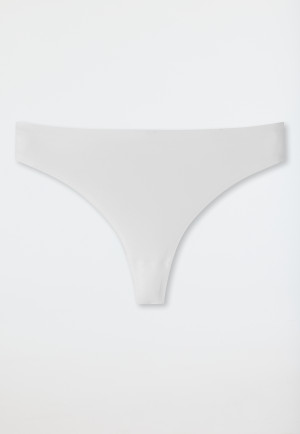 Perizoma in microfibra, bianco - Invisible Soft