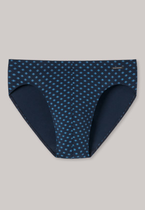 Bikini brief graphic pattern blue/white - Fashion Daywear