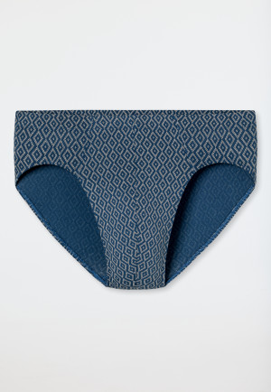 Slip supermini bleu atlantique imprimé - 95/5