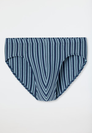 Supermini slip rayé bleu marine - 95/5