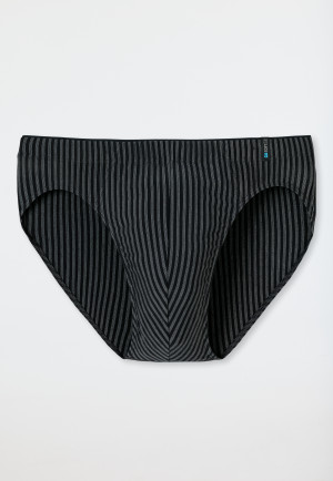 Super mini brief blue-black striped - Long Life Soft