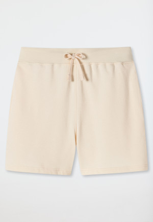 Pantaloni della tuta corti color vaniglia - Revival Lena
