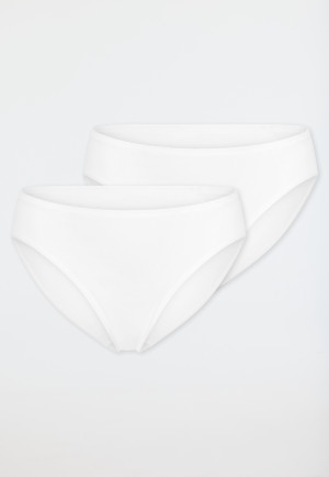 Tai Confezione da 2 pezzi Organic Cotton bianco - 95/5