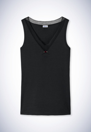Tank Top black - Revival Camilla