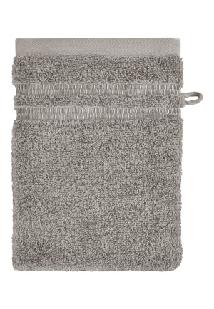 Washcloth Milano 16x22 silver - SCHIESSER Home