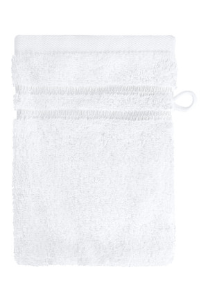 Gant de toilette Milano 16 x 22 blanc  SCHIESSER Home