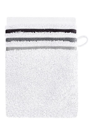 Gant de toilette Skyline Color 16x22 blanc - SCHIESSER Home