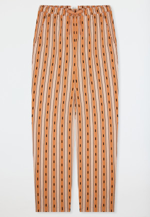 Pantalon tissé long rayures multicolores - Mix+Relax