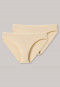 Tai panties double-Pack sand - Essentials