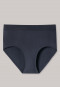 High-waisted panties seamless microfiber dark blue - Seamless Technical Stripes