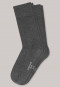 Men's socks 2-pack anthracite heather gray - Long Life Cool