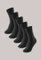 Men's socks 5-pack stay fresh black - Bluebird