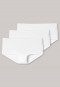 Boyshorts 3-pack organic cotton white - 95/5