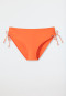Bas de bikini midi hauteurs latérales réglables orange - Mix & Match Reflections