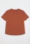 Maglietta a maniche corte in terracotta - Mix+ Relax
