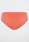 Rio briefs double rib Organic Cotton peach - Pure Rib