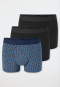 Shorts 3er-Pack uni/gemustert mehrfarbig - 95/5