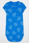 Nightwear - chemise de nuit à manches courtes en coton bio - Tortues aquarium