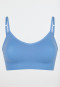 Bustier seamless removable pads light blue - Casual Seamless