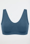 Bustier seamless herausnehmbare Pads atlantikblau - Classic Seamless