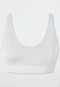 Soutien-gorge souple seamless coussinets amovibles blanc - Classic Seamless