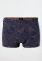 Shorts Modal gemustert havanna - Long Life Soft