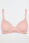 Underwired bra with floating cups pearl - Unique Micro