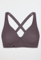 Underwired bra with spacer lining mauve - Air