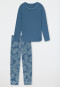 Pyjamas long atlantic blue - Comfort Nightwear