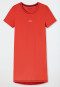 Camicia da notte a maniche corte stampa rosso chiaro - Casual Essentials