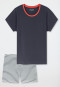Pigiama corto grafite - Casual Essentials