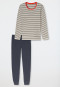 Schlafanzug lang off-white - Casual Essentials
