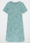 Camicia da notte a maniche corte stampa con palme - Comfort Nightwear