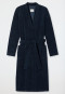 Accappatoio in spugna leggera blu scuro - Feather Terry