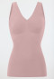Strap top microfiber removable pads soft pink - Invisible Soft