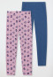 Leggings 2er-Pack Pandas mehrfarbig - 95/5