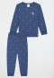 Long pyjamas interlock mouse denim blue - Kids Nightwear